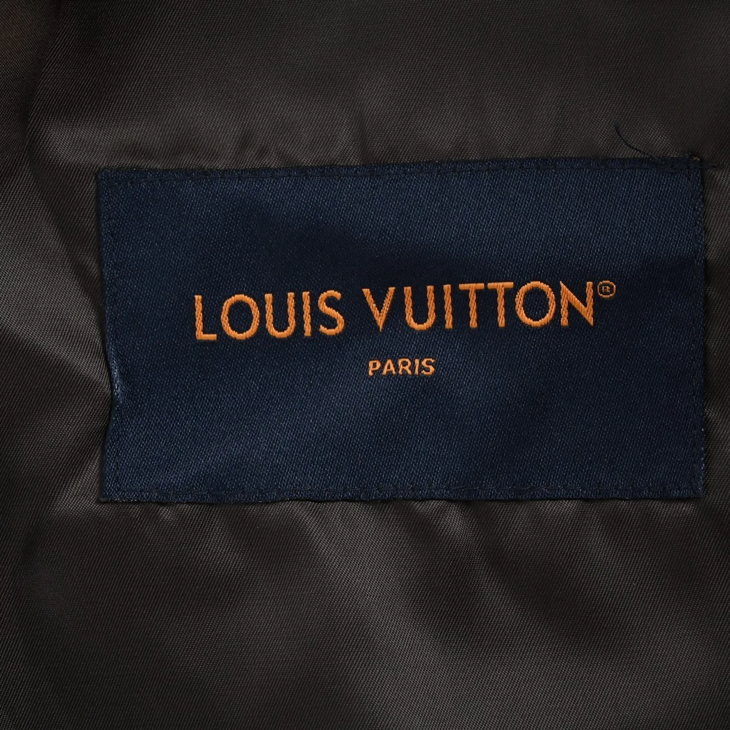 Louis Vuitton/Louis Vuitton old pattern plaid letter embroidered zipper hooded jacket